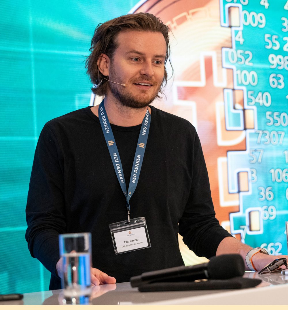 Eric Demuth spricht über die Frage „Trauen Sie Bitcoins?“