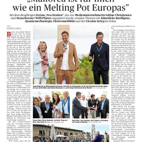 Mallorca Magazin 23/2024: „Mallorca ist für mich wie ein Melting Pot Europas."