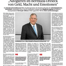 Interview Christoph Ahlhaus mit dem Mallorca Magazin.