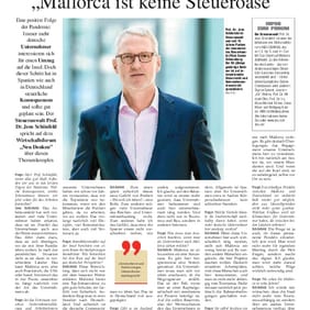 Mallorca Magazin: „Mallorca ist keine Steueroase""