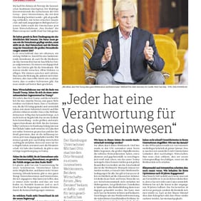 "Jeder hat eine Verantwortung für das Gemeinwesen"