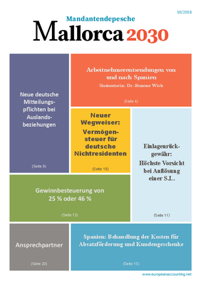 Mandantendepesche Oktober 2018