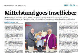 Vorankündigung Artikel Mallorca Zeitung.