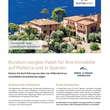 RECHT & STEUERN PR-Beilage von Minkner & Partner S.L.