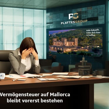 Frau die am Schreibtisch und die den Kopf mit den Händen hält