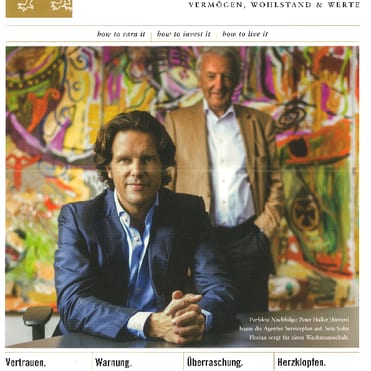 Zeitungsausschnitt Private Wealth
