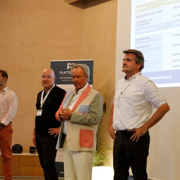 Dr. Christian Kahlenberg, Prof. Dr. Christian Jahndorf, Willi Plattes (CEO PlattesGroup) und Dr. Ralf Demuth