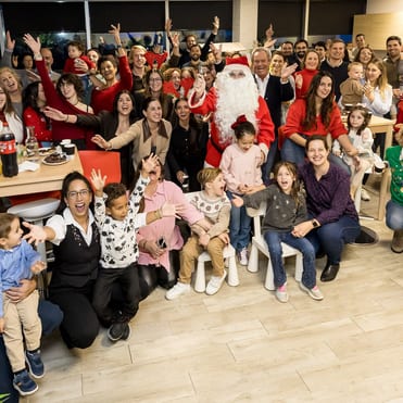 Gruppenbild der PlattesGroup beim Weihnachtsnachmittag