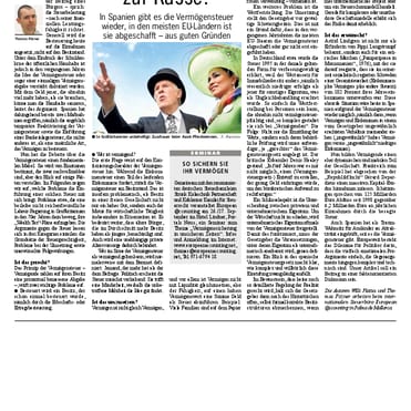 Mallorca Zeitung Nr. 750 - 18. September 2014: "Millionäre zur Klasse!"