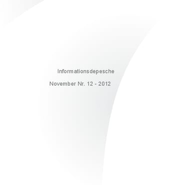 Mandantendepesche Dezember 2012