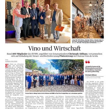 Onlineberichterstattung Mallorca Magazin über das Treffen des Bundeswirtschaftssenats