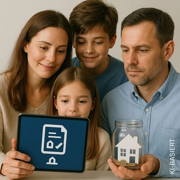 Vermögensverwaltung der Familie über ein Stiftung.