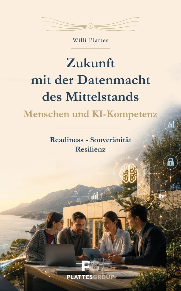 Originalcover von Willi Plattes: Zukunft mit der Datenmacht des Mittelstands