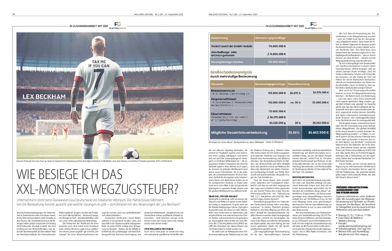 Zeitungsausschnitt Foto von Fußballer und eine Tabelle